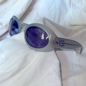 VINTAGE Gucci Sunglasses GG 2400/N/S Pearl Blue
